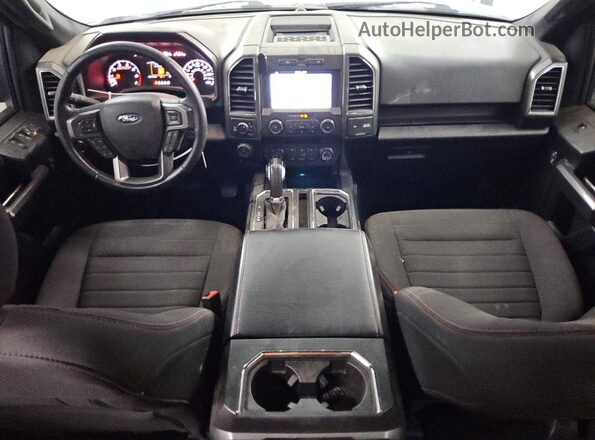 1FTEW1EP2KFA12778 2019 FORD F150 Серый Вид панели приборов