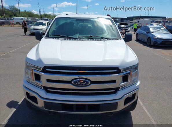 1FTEW1EP3JFC90331 2018 FORD F150 White Front view
