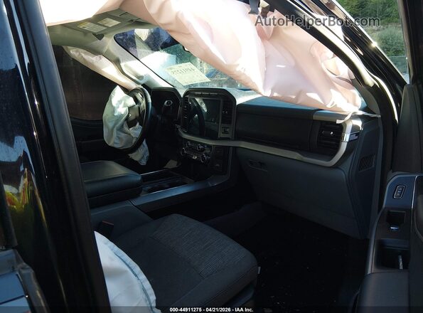 1FTEW1EP4NFA85266 2022 FORD F150 Black Front interior view