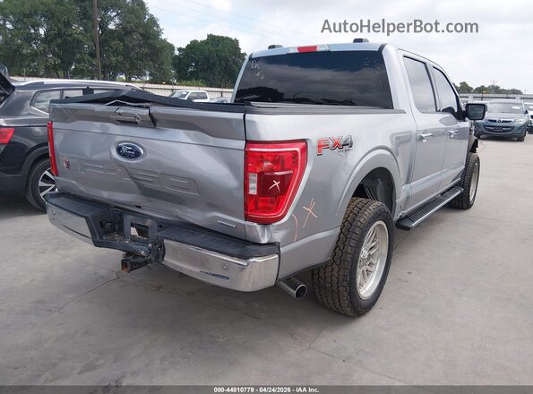 1FTEW1EPXMFC03478 2021 FORD F150 Silver Հետևի աջ