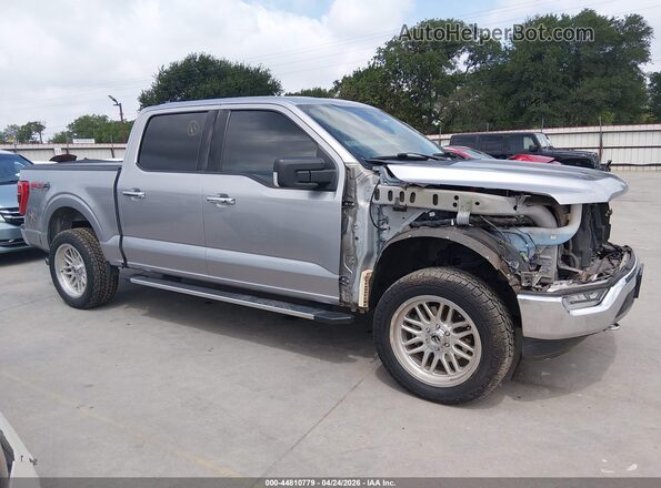 1FTEW1EPXMFC03478 2021 FORD F150 Silver Սալոնի 360 աստիճան տեսք