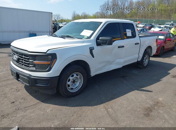 1FTEW1KP4RKD76075 2024 FORD F150 White Przód lewy