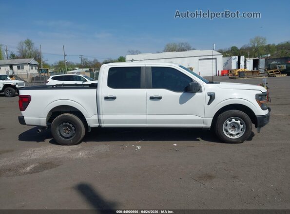 1FTEW1KP4RKD76075 2024 FORD F150 White Widok wnętrza z tyłu