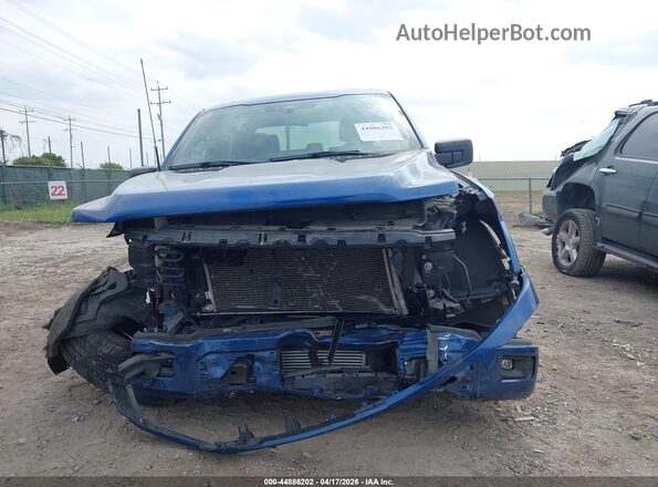 1FTEW2KP4RFA18974 2024 FORD F150 Blue Вид панелі приладів