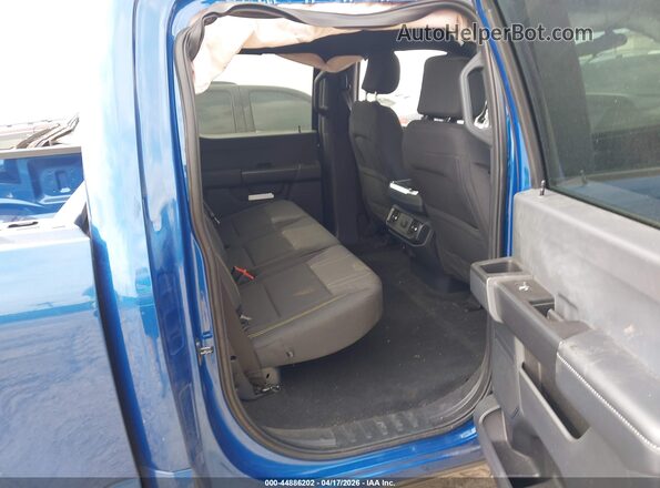 1FTEW2KP4RFA18974 2024 FORD F150 Blue Вид наклейки з VIN-кодом