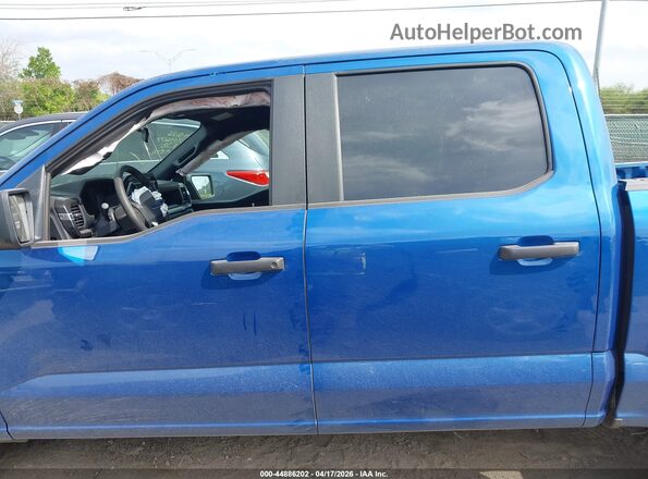 1FTEW2KP4RFA18974 2024 FORD F150 Blue Вид задньої частини салону