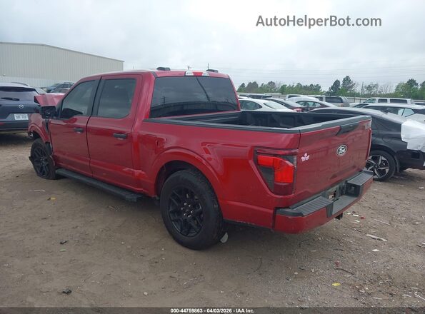 1FTEW2KP8SKE22650 2025 FORD F150 Red Rear left