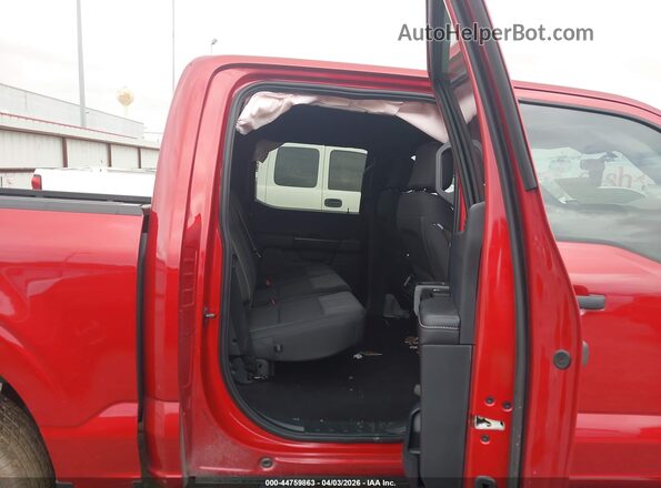 1FTEW2KP8SKE22650 2025 FORD F150 Red VIN sticker view