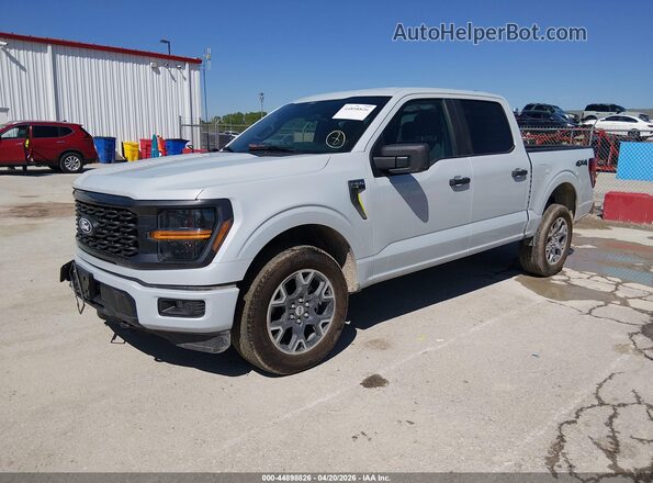 1FTEW2LP1SKE18082 2025 FORD F150 Light Blue Передняя левая четверть