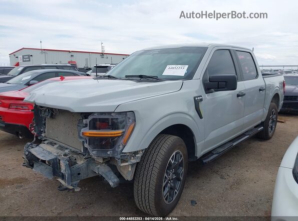 1FTEW2LP5RKF26196 2024 FORD F150 Gray Przód lewy