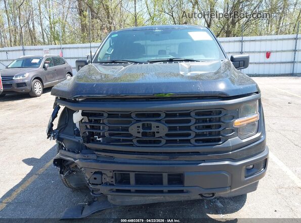 1FTEW2LP7RFB50187 2024 FORD F150 Black Widok zestawu wskaźników