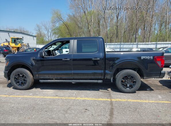 1FTEW2LP7RFB50187 2024 FORD F150 Black Widok wnętrza 360 stopni