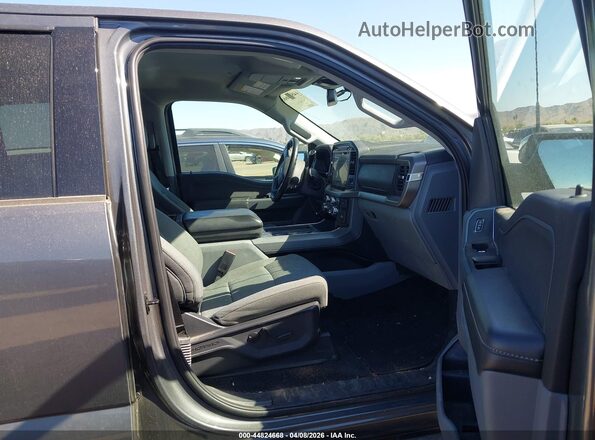 1FTEW3KP4RKD17703 2024 FORD F150 Gray წინა სალონის ხედი