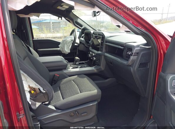 1FTEW3LP2TFA13915 2026 FORD F150 Red Widok wnętrza z przodu