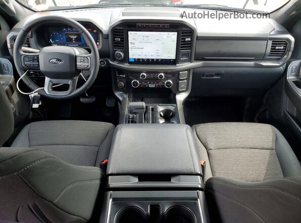 1FTEW3LP9RFB49189 2024 FORD F150 Silver წინა პანელის ხედი