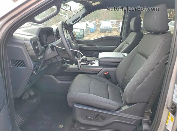 1FTEW3LP9RFB49189 2024 FORD F150 Silver წინა სალონის ხედი