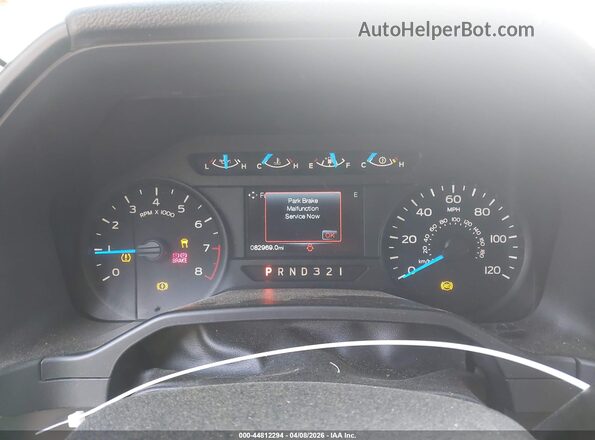 1FTEX1C81GFC26306 2016 FORD F150 Gray უკანა სავარძლების ხედი