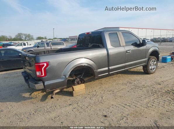 1FTEX1C81GFC26306 2016 FORD F150 Gray უკანა მარჯვენა