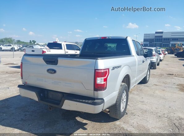 1FTEX1CB9KKD33440 2019 FORD F150 Silver Rear right