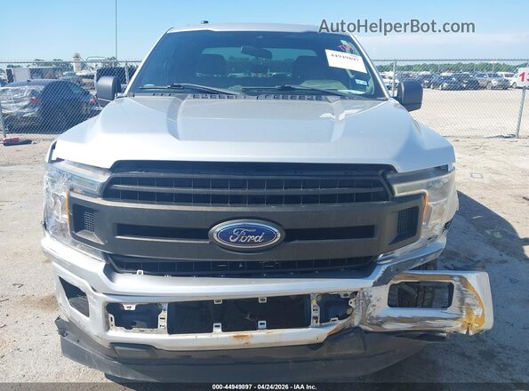 1FTEX1CB9KKD33440 2019 FORD F150 Silver Front view