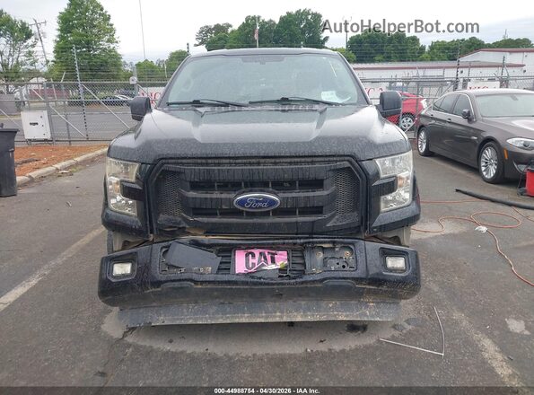 1FTEX1CP3GKD61592 2016 FORD F150 Черный Вид щитка приборов