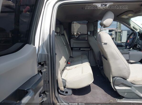 1FTEX1CP3GKG04494 2016 FORD F150 Gray VIN sticker view