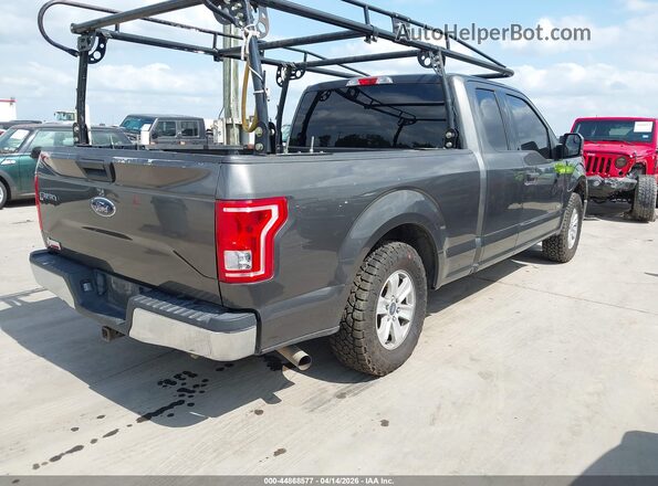 1FTEX1CP3GKG04494 2016 FORD F150 Gray Rear right