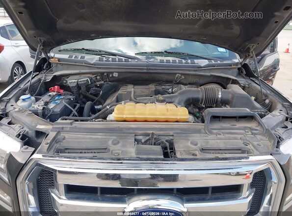 1FTEX1CP3GKG04494 2016 FORD F150 Gray Rear view