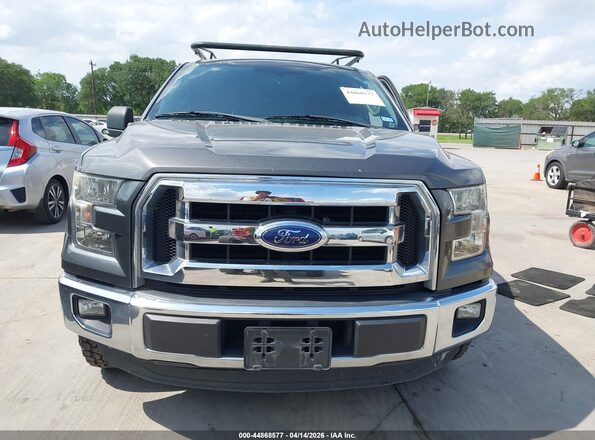 1FTEX1CP3GKG04494 2016 FORD F150 Gray Instrument cluster view