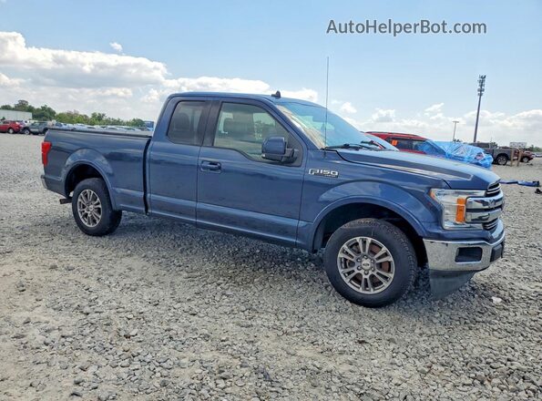 1FTEX1CP5JFC82649 2018 FORD F150 Blue წინა მარჯვენა