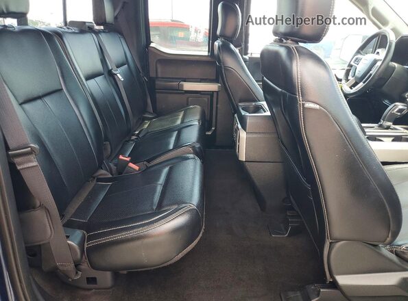 1FTEX1CP5JFC82649 2018 FORD F150 Blue უკანა სავარძლების ხედი