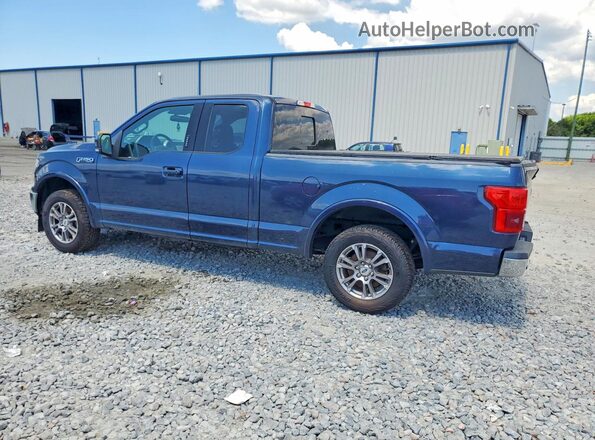 1FTEX1CP5JFC82649 2018 FORD F150 Blue უკანა მარცხენა