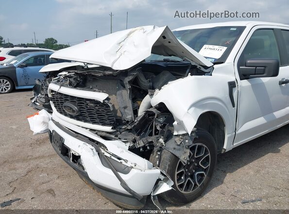1FTEX1CP5PKD48908 2023 FORD F150 White Vista frontal