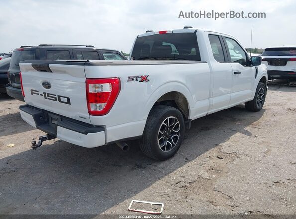 1FTEX1CP5PKD48908 2023 FORD F150 White Trasero derecho