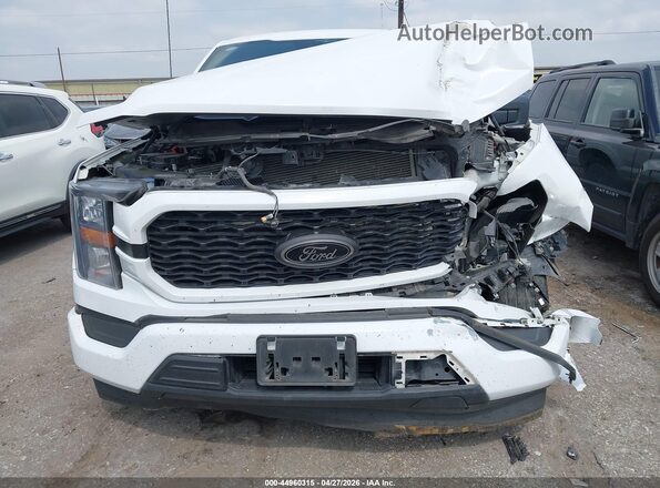 1FTEX1CP5PKD48908 2023 FORD F150 White Vista del cuadro de instrumentos
