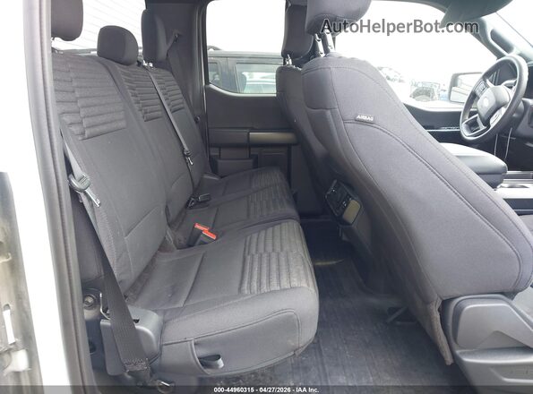 1FTEX1CP5PKD48908 2023 FORD F150 White Vista de la etiqueta del VIN