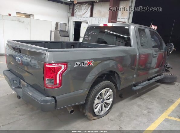 1FTEX1CP6HKC06827 2017 FORD F150 Gray Հետևի աջ