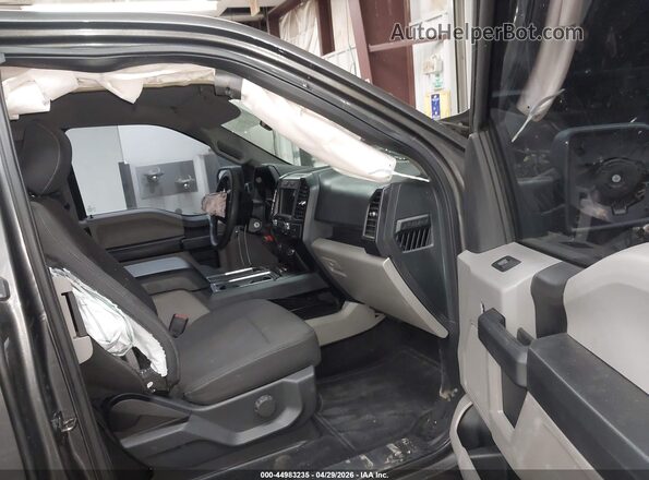 1FTEX1CP6HKC06827 2017 FORD F150 Gray Սալոնի դիմացի տեսք
