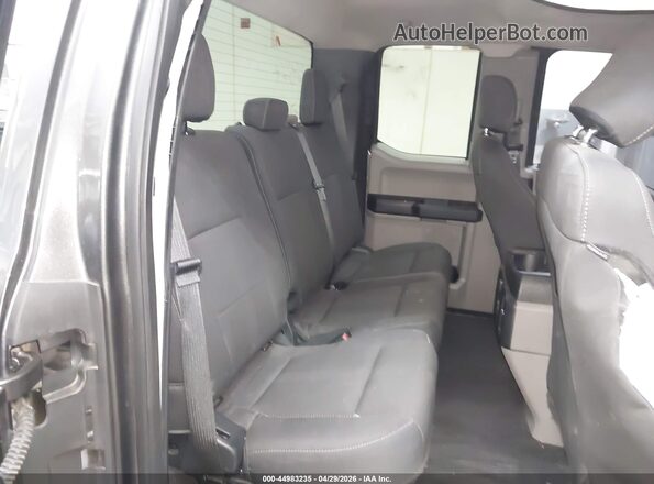 1FTEX1CP6HKC06827 2017 FORD F150 Gray VIN կոդի պիտակի տեսք