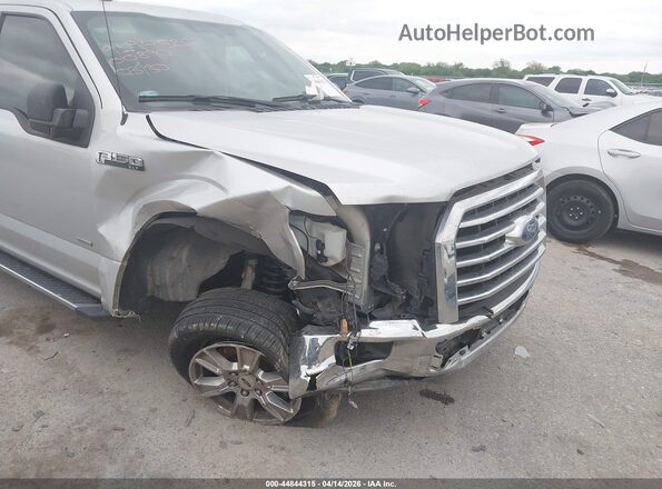 1FTEX1CPXGKE00890 2016 FORD F150 Серебряный Вид спереди