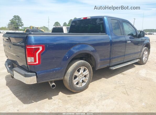 1FTEX1CPXHKD07109 2017 FORD F150 Blue Задня права чверть