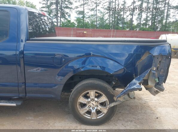 1FTEX1CPXHKD07109 2017 FORD F150 Blue Вид спереду