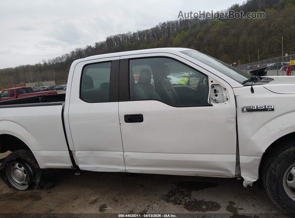 1FTEX1E84GFC48054 2016 FORD F150 White უკანა სალონის ხედი