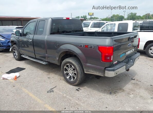 1FTEX1EB4JKD31820 2018 FORD F150 Gray Tył lewy