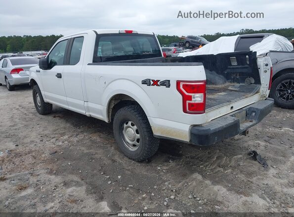 1FTEX1EB8JFA64724 2018 FORD F150 White უკანა მარცხენა