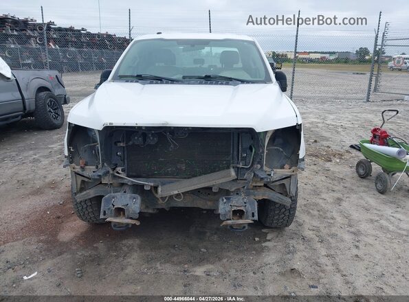 1FTEX1EB8JFA64724 2018 FORD F150 White უკანა სალონის ხედი
