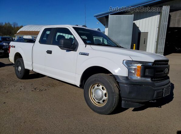 1FTEX1EBXJKE51606 2018 FORD F150 White Delantero derecho