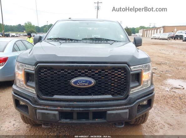 1FTEX1EP4JFC05168 2018 FORD F150 Black Vista del cuadro de instrumentos