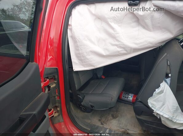 1FTEX1KP8RKE64687 2024 FORD F150 Red Vista de la etiqueta del VIN