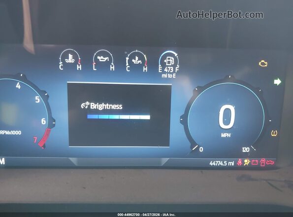 1FTEX1KP8RKE64687 2024 FORD F150 Red Vista de los asientos traseros